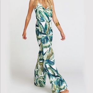 Show Me Your MuMu Palm Jumpsuit